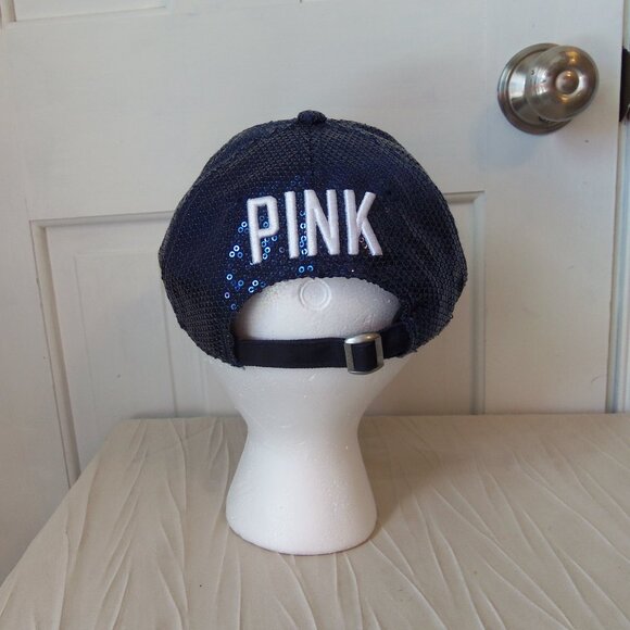 Victoria's Secret Pink New York Yankees Sequin Baseball Cap - Picture 6 of 15
